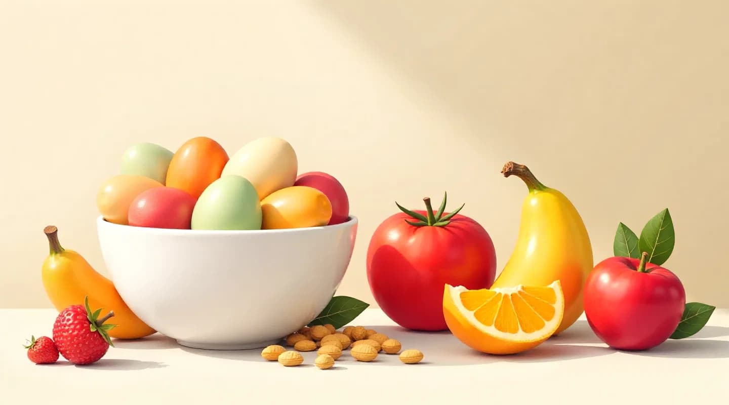 Comparație vizuală între alimente asociate cu alergii și alimente asociate cu intoleranțe